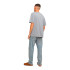Camiseta Jack and Jones eorganic Basic O-Neck Ultimate Cinzento Homem