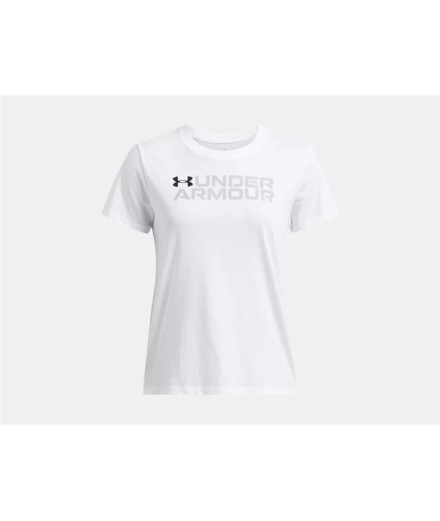 Camiseta Fitness Under Armour Pack Mulher de Bl SS White