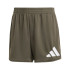 Calça Fitness adidas Mulher by Essentials Grande logótipo de desempenho Verde azeitona