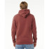 Moletom Rip Curl Homem Capuz agrafador Bordeaux