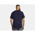 Camiseta Fitness Under Armour Homem por Tech Textured Ss Blue