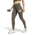 Malhas Fitness adidas Mulher by Train Essentials Big Logo Full Length Verde azeitona