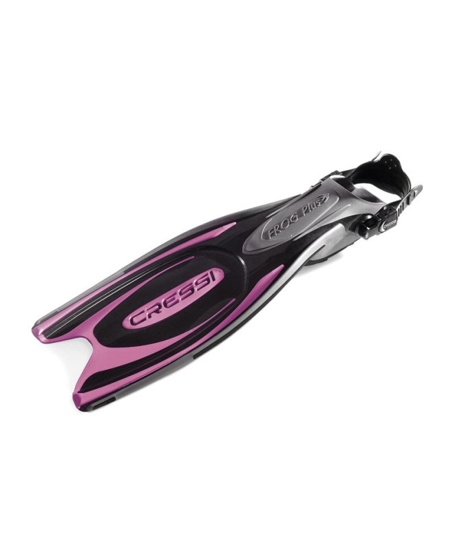 Aleta FROG PLUS Preto-Rosa T/XS-S