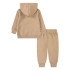 Fato de treino Nike Set Infantil Jordan Brooklyn Fleece Po Bege