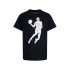 Camiseta Menino Air Jordan Dots Preto