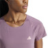 Camiseta Running adidas Running Mulher de Adizero Lila