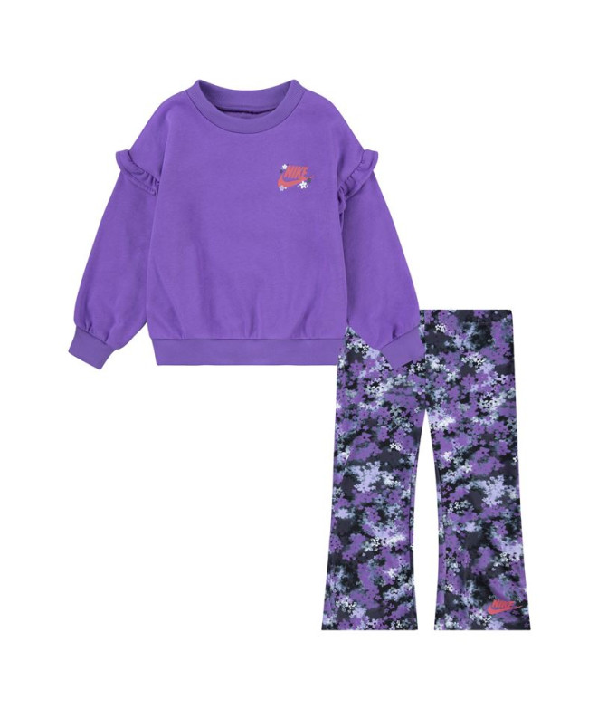 Conjunto Nike Set Menina Corte fresco Dolman...