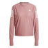 Camiseta Running adidas Mulher manga comprida cor-de-rosa da Own The Run