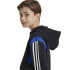 Moletom adidas Infantil Colorblock Preto
