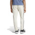Calça adidas Homem Essentials Fleece Tapered Cuff 3-Stripes Bege