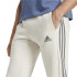 Calça adidas Homem Essentials Fleece Tapered Cuff 3-Stripes Bege