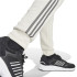 Calça adidas Homem Essentials Fleece Tapered Cuff 3-Stripes Bege
