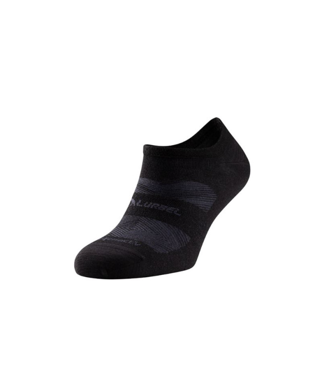 Meias de Trail Lurbel Recovery Atom Preto/Marengo