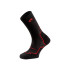 Meias de Trail Lurbel Ursus Five Preto/Vermelho