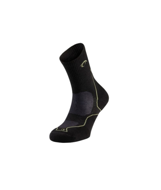 Meias de Trail Lurbel Terra Five Preto/Sottobosco