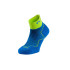 Meias de Running Lurbel Distance Three Azul Royal/Pistacho