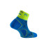 Meias de Running Lurbel Distance Three Azul Royal/Pistacho