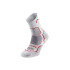 Meias de Montanha Lurbel Logan Five Cinza/Vermelho