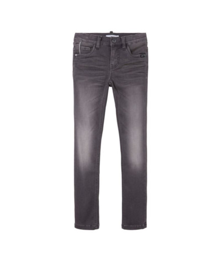 Calça Name it mtheo Jeans 1507-Cl Dark Grey Denim Infantil
