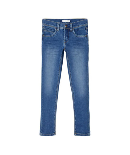 Calça Name it msilas Jeans 2002-Tx Medium Blue Denim...