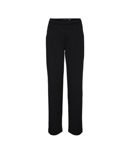 Calça Vero Moda zamira Mwtraight Preto Mulher