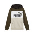Moletom Casual Puma Essentials Block Fl Menino