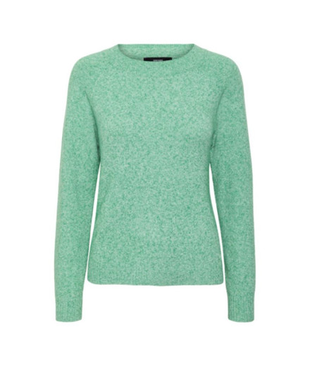 Camisola Vero Moda doffy com decote em O verde brilhante...