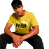 Camiseta Puma Essentials+ 2 Col Logo Homem
