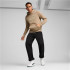 Moletom Casual Homem Puma Essentials Grande Logótipo Bege