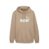 Moletom Casual Homem Puma Essentials+ 2 Col Big Logo Fl Beige