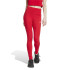 Malhas adidas Mulher Logotipo de cintura alta Essentials Vermelho