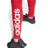 Malhas adidas Mulher Logotipo de cintura alta Essentials Vermelho