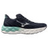 Sapatilhas Running Mizuno Mulher por Wave Sky 8 Cinzento Azul