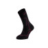 Meias de Montanha Lurbel Posets Five Preto/Fúcsia