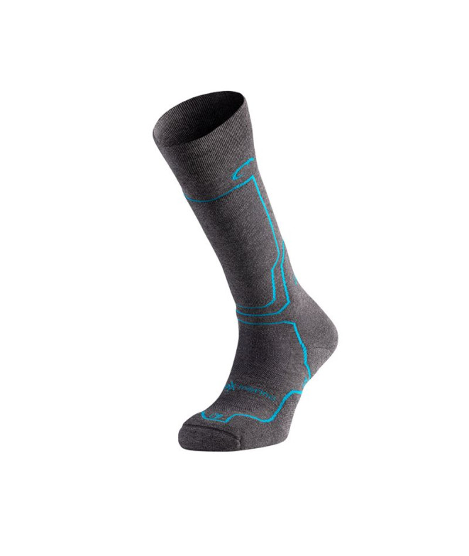 Meias de Montanha Lurbel Peak Six Marengo/Turquesa