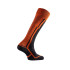 Meias de Montanha Lurbel Ski Pro Six Preto/Laranja