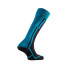 Meias de Montanha Lurbel Ski Pro Six Preto/Turquesa