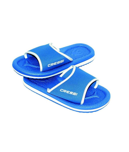 Chancla de Praia Cressi Lipari Infantil Azul