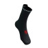 Meias Running de Compressport Pro Racing v4.0 Run High Preto/Branco