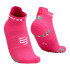Meias Running de Compressport Pro Racing v4.0 Run Low Dazz Azul/Branco