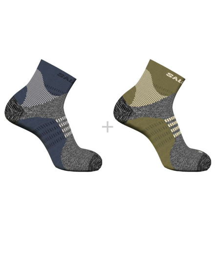 Meias Montanha Salomon Pack by X Ultra Access Quarter 2...