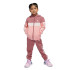 adidas Infantil Fato de treino Pequeno Tiberio 3-Stripes Colorblock Fleece Rosa