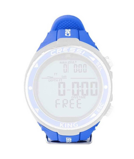 Correa Cressi King Azul Silicone