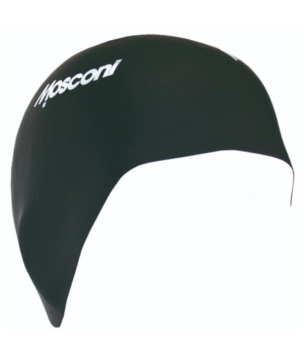 Boné Natação Mosconi de Silicone Record+ Preto