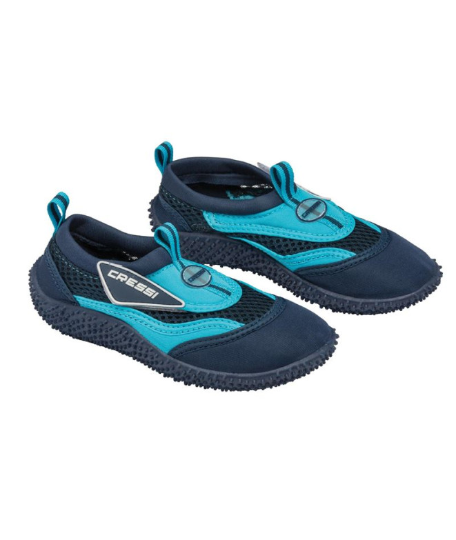 Sapatilha CORAL JR azul-celeste T/23