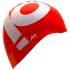 Boné Natação Mosconi de Reverse Vol.Logo Vermelho - Branco