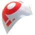 Boné Natação Mosconi de Reverse Vol.Logo Vermelho - Branco