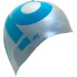 Boné Natação Mosconi from Reverso Vol.Logo Turquesa - Prata