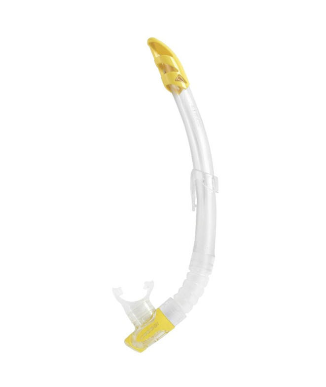 Tubo Cressi Gamma transparente-amarelo