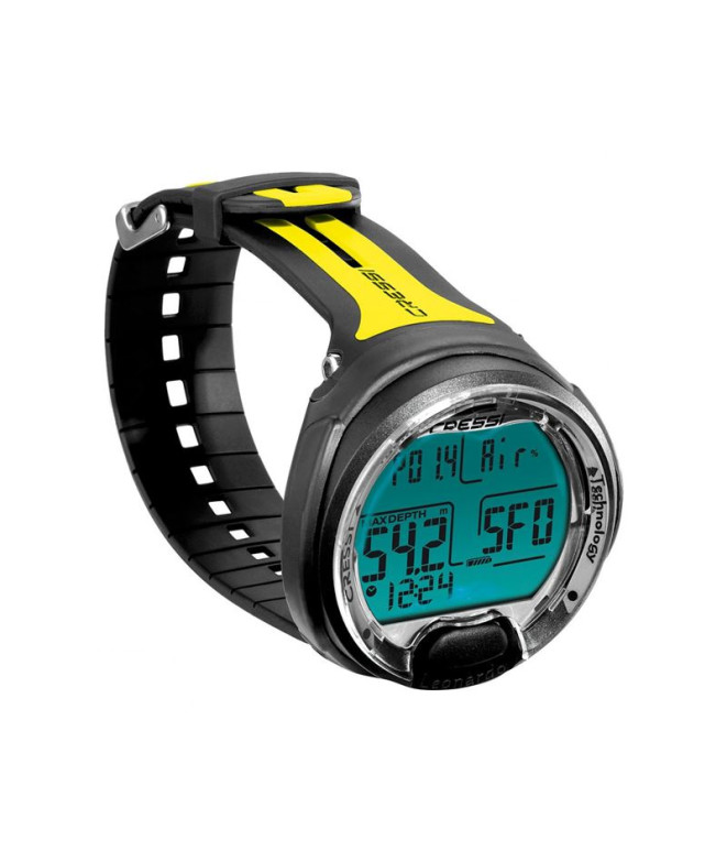 Ordenador Cressi Leonardo Preto-Amarelo